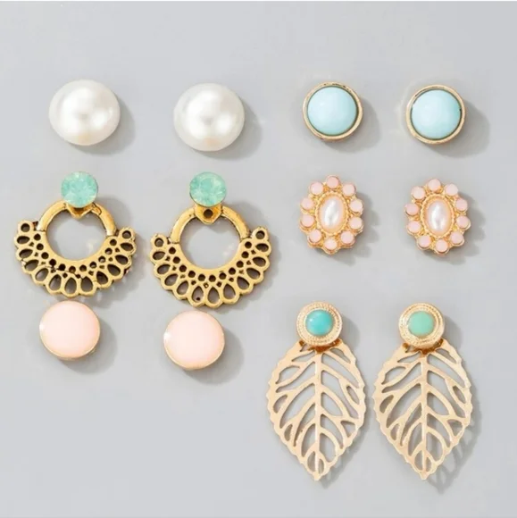 🤍3/$30 6 Pair Bohemian Variety Pack - Picture 3 of 5